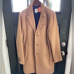 Gap Tan dress coat